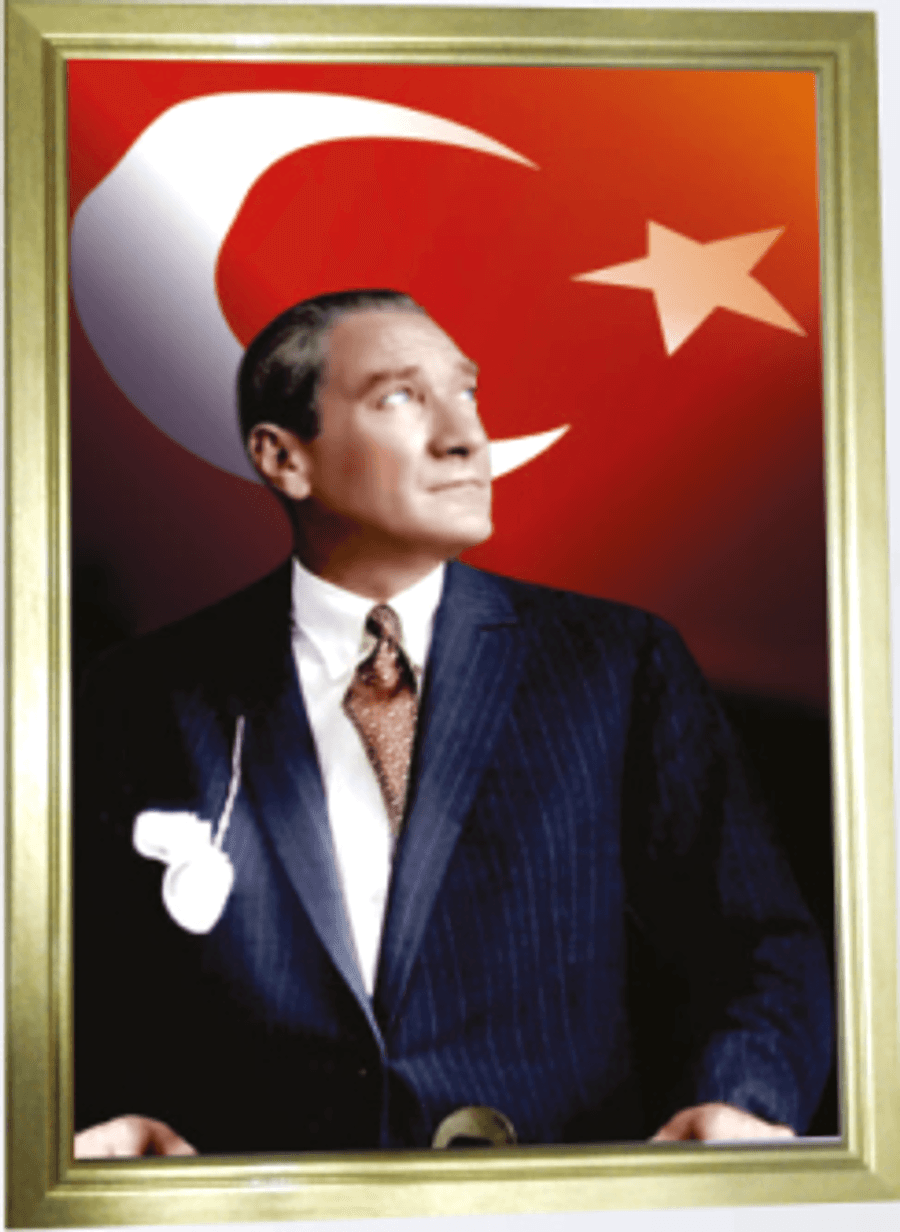 Atatürk Resimleri Özel Çerçeve (35x50)