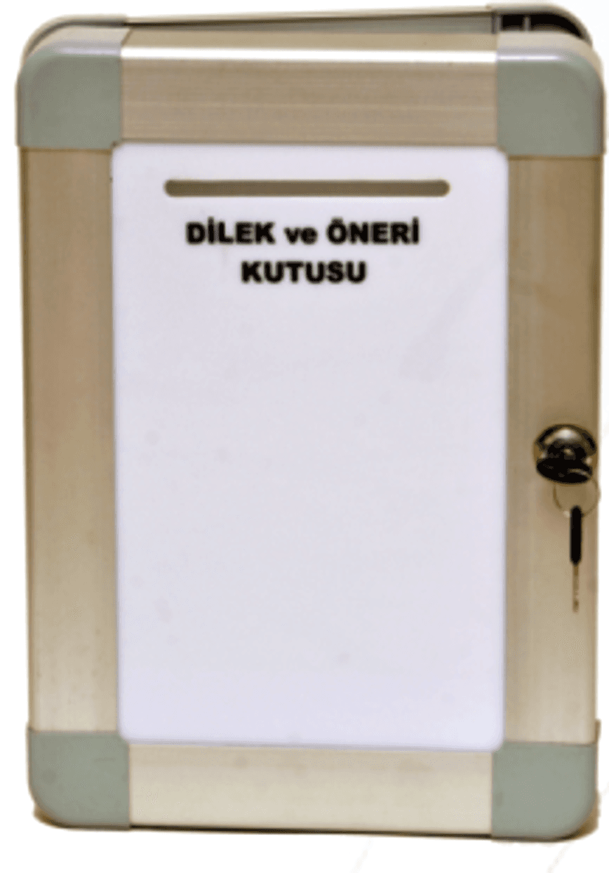 Dilek ve Şikayet Kutusu Alüminyum