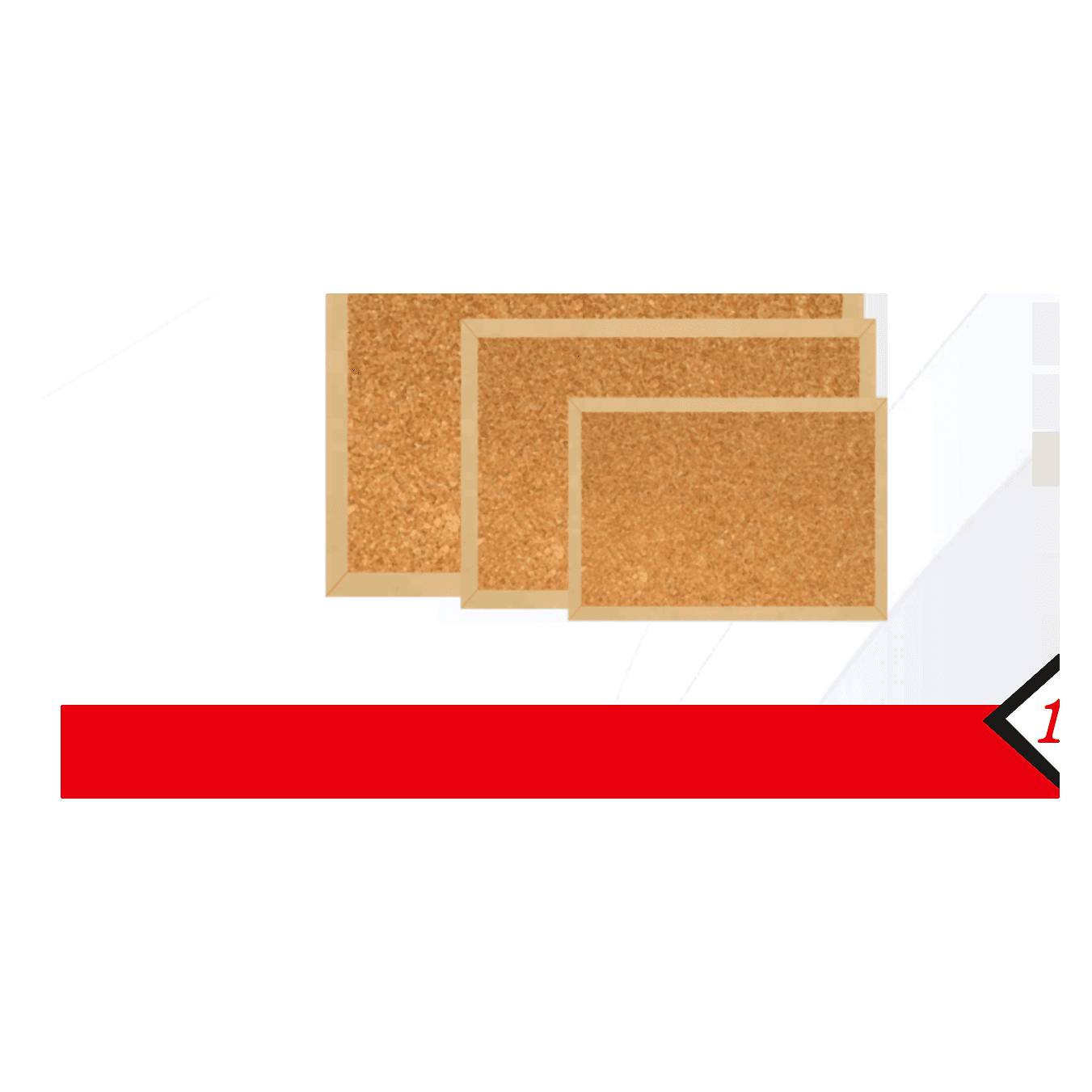 Mantar Pano NATURAL MDF Çerçeve Askılı