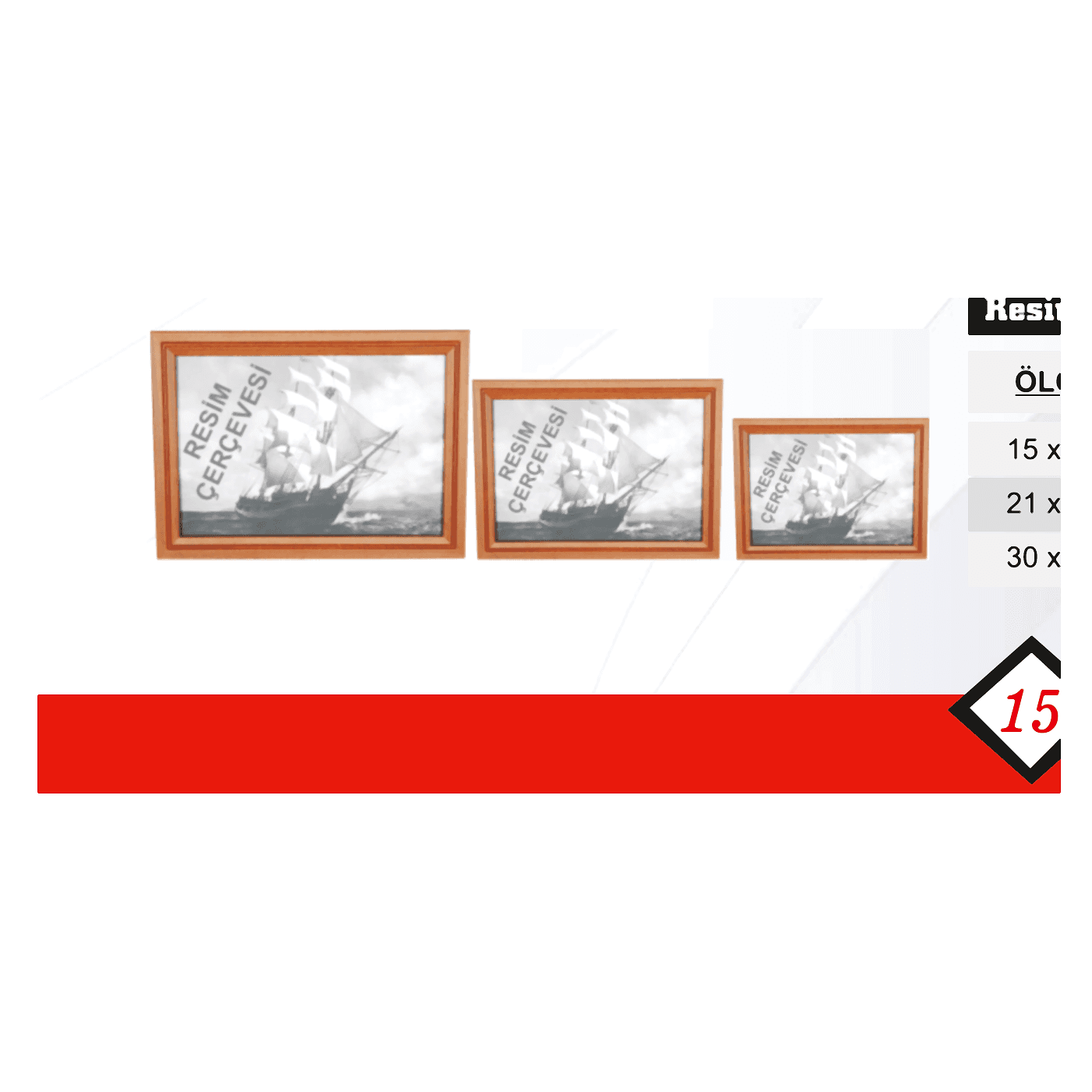 Resim Çerçevesi MDF (PVC Korumalı)